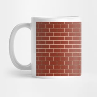 Red Brick Wall Mug